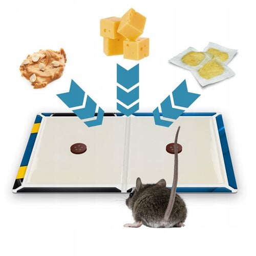 10x BARDZO MOCNY LEP PUŁAPKA KLEJ ŁAPKA NA SZCZURY MYSZY GRYZONIE NO na Arena.pl