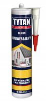 SILIKON UNIWERSALNY TYTAN 280ML CZARNY - SIL U TI CZ