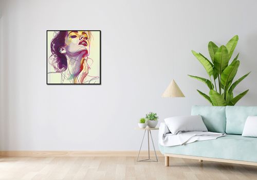 Plakat 70x70cm Płynność na Arena.pl