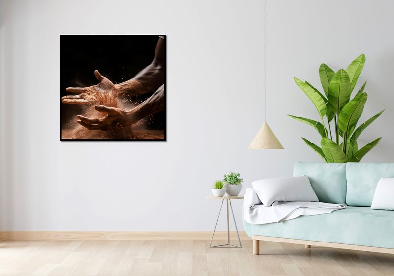Plakat 90x90cm Taniec Ziemi zdjęcie 4