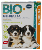 PESS Obroża psa szczeniaka BIO EKO na pchły kleszcze naturalna ekologiczna
