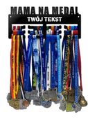Wieszak na medale Mama na Medal   twoje imię dowolny tekst 66.1
