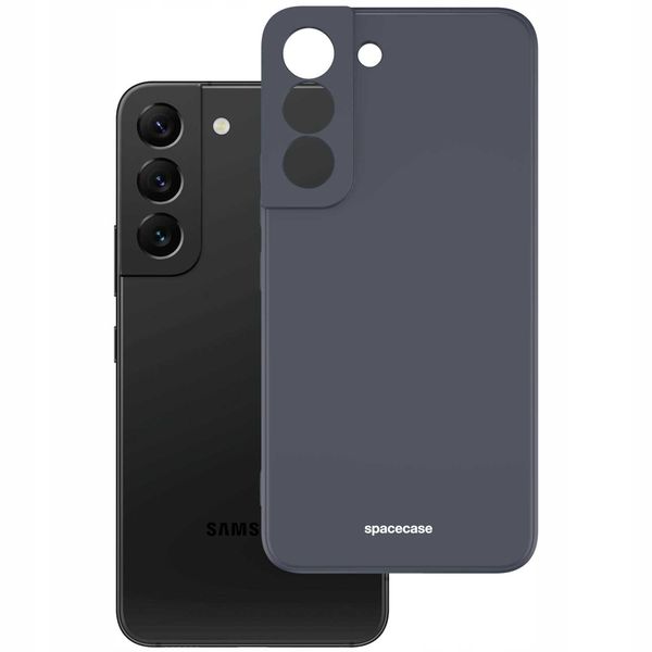 Spacecase Silicone Case Galaxy S22 Black zdjęcie 2