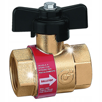 ZAWÓR KULOWY Z ZAWOREM ZWROTNYM BALLSTOP CALEFFI 3/4 CALA