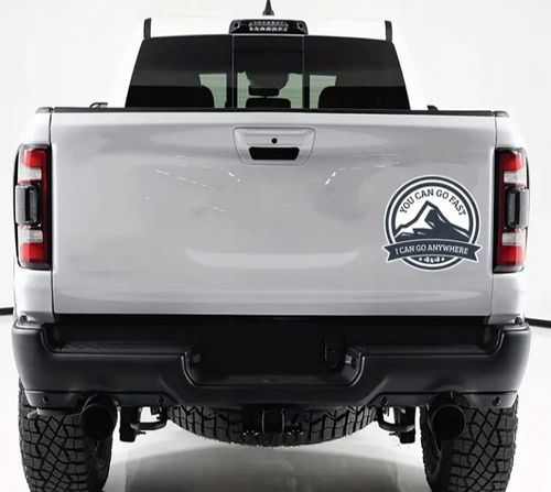 Naklejka Ty możesz jechać szybko, ja mogę wjechać wszędzie 4 x 4 Off Road! na Arena.pl