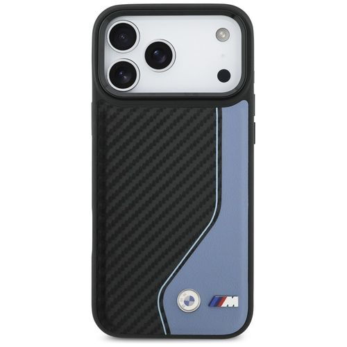 Etui BMW M Carbon Logo MagSafe do iPhone 17 Pro Max niebieski na Arena.pl