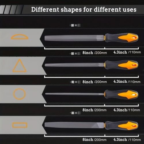 WYSOKIEJ JAKOŚCI METALOWY ZESTAW PLIKÓW Z 17-KAWAŁKÓW na Arena.pl