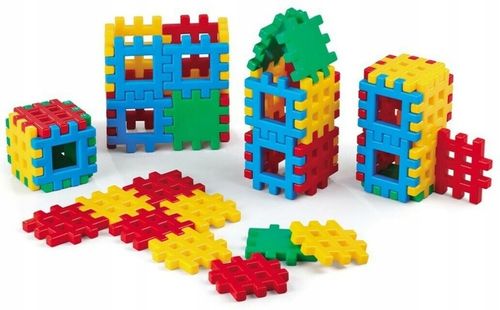 Wafle 48 Klocki Konstrukcyjne Marioinex Mario-Inex na Arena.pl