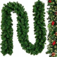 Girlanda Choinkowa ŚWIĄTECZNA Łańcuch Choinka DEKORACJA Ozdoba ŚWIERK 300cm