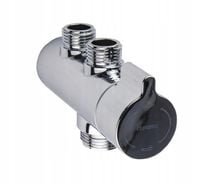 Przełącznik do systemu UNI Omnires PBA0902CP chrom