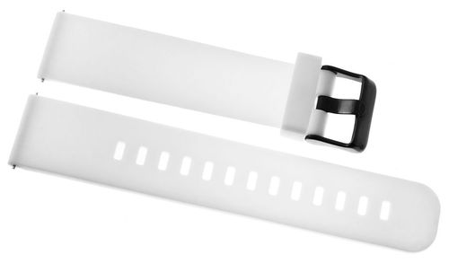 pasek silikonowy biało-czarny u15-20-12 na Arena.pl