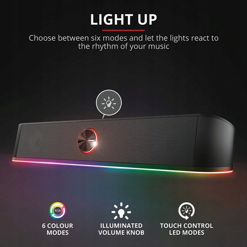 Soundbar Trust GXT 619 Thorne 2.0 12 W czarny na Arena.pl