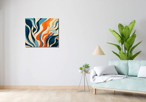 Obraz 70x60cm Oceaniczne Fale na Arena.pl