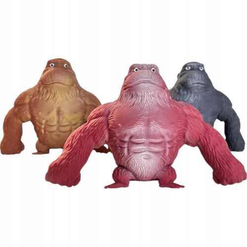 GNIOTEK GORYL ANTYSTRESOWY MAŁPA SQUISHY SENSORYCZNY ZABAWKA ROZCIĄGLIWY na Arena.pl