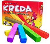 KREDA KOLOROWA 50SZT MAR-BOR