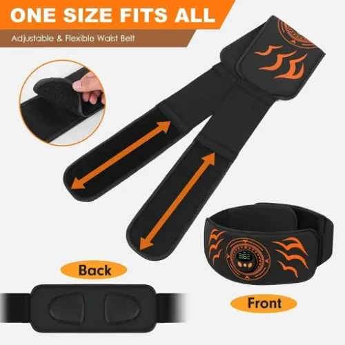 ElektroStymulator Mięśni Brzucha Pas Odchudzający ABS 6 Trybów UNIWERSALNY na Arena.pl