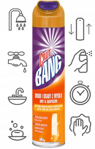 cillit bang aktywna piana osady z mydła i prysznice 600ml na Arena.pl