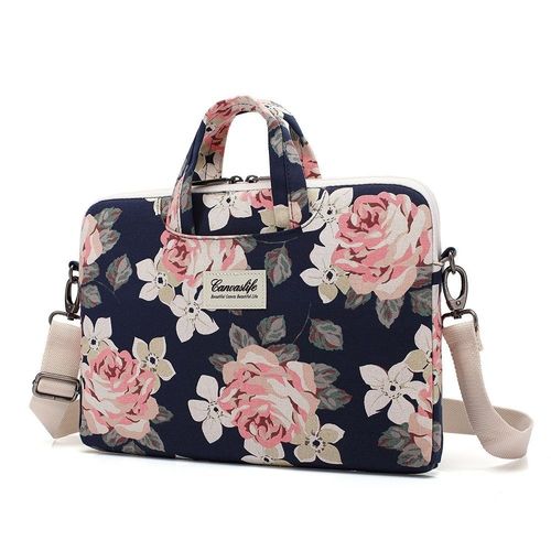CANVASLIFE BRIEFCASE MACBOOK PRO 15 NAVY ROSE na Arena.pl