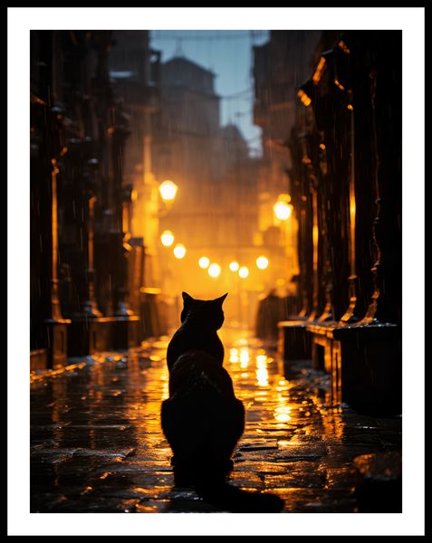 Plakat 50x65cm Samotna Wędrowczyni zdjęcie 3