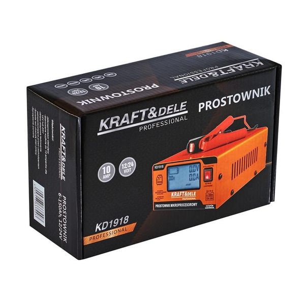 prostownik mikroprocesorowy 10amp 12/24v zdjęcie 12