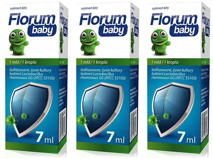 Florum Baby Krople Probiotyczne Dla Dzieci 7 ml zdjęcie 1