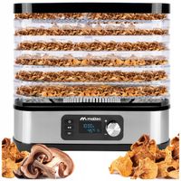 DUŻA SUSZARKA DO GRZYBÓW OWOCÓW WARZYW SPOŻYWCZA 6 SIT MOCNA 450W