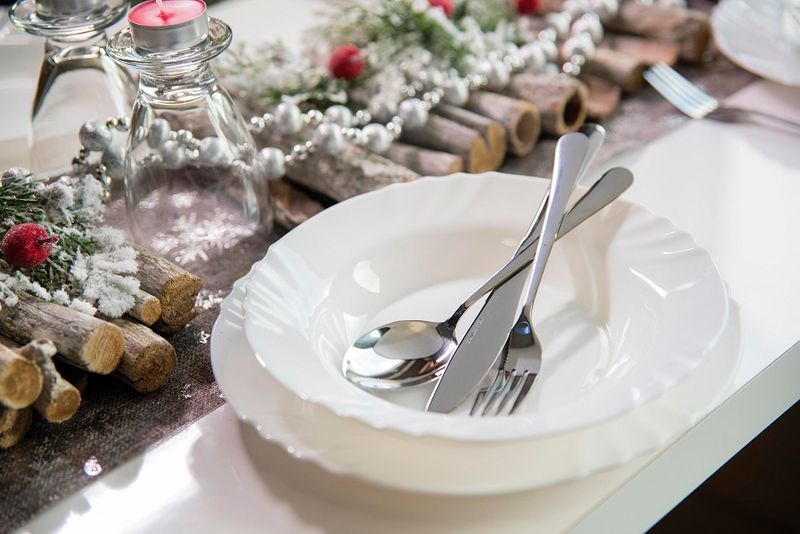 SALATERKA BIANCO 20 CM BIAŁA zdjęcie 3