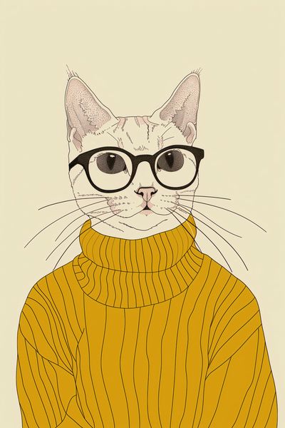 Plakat 20x30cm Intelektualista zdjęcie 1