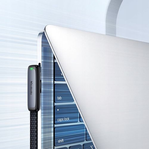 MCDODO KABEL USB-C KĄTOWY SZYBKIE ŁADOWANIE USB TYP C 3A 65W CZARNY 1M na Arena.pl