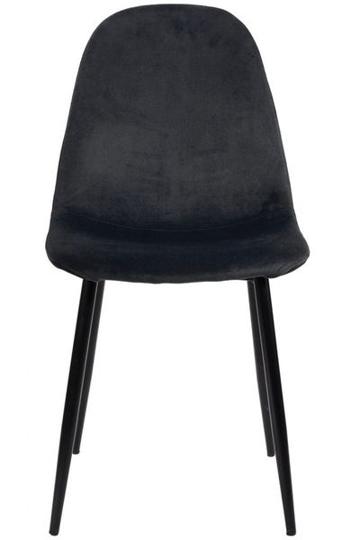 Krzesło tapicerowane GIULIA VELVET BLACK zdjęcie 2