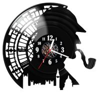 Zegar ścienny z płyty winylowej Sherlock Holmes 988.14