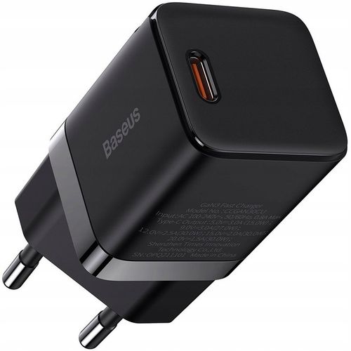 SZYBKA Ładowarka sieciowa zasilacz Baseus GaN3 USB-C typ-C PD 3A 30W na Arena.pl
