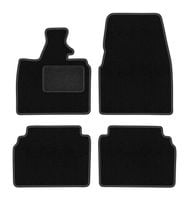 Dywaniki samochodowe welurowe do: BMW I3 L01 2013- hatchback czarne