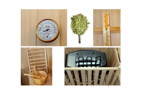 Sauna fińska z piecem E2 na Arena.pl