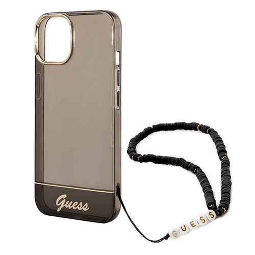 Etui Guess do iPhone 15, iPhone 14, iPhone 13, Czarny na Arena.pl