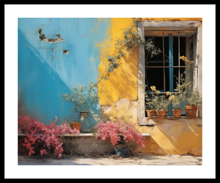 Plakat 50x40cm Słoneczna Ulica zdjęcie 3