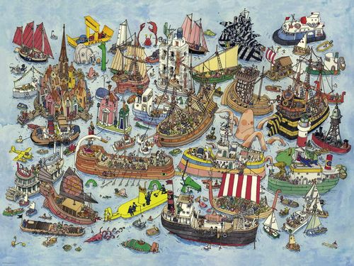 Heye Puzzle Regaty 1500 el. na Arena.pl