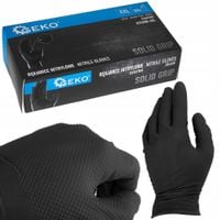 rękawice warsztatowe nitrylowe solid grip extra grube xxl 50szt. geko