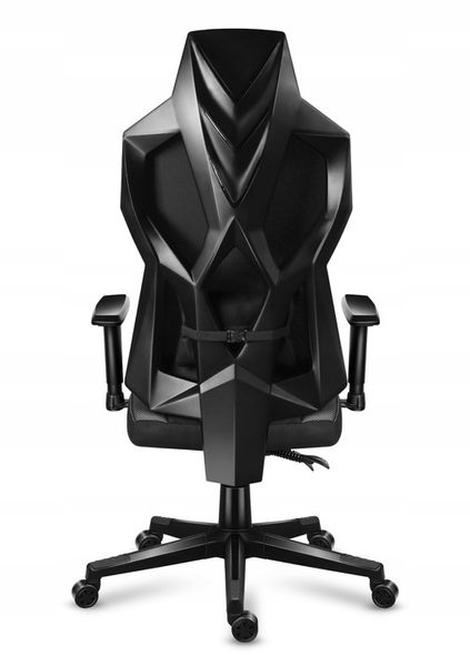 STYLOWY Fotel Gamingowy HUZARO Combat 6.2 Black z Oświetleniem RGB LED zdjęcie 12