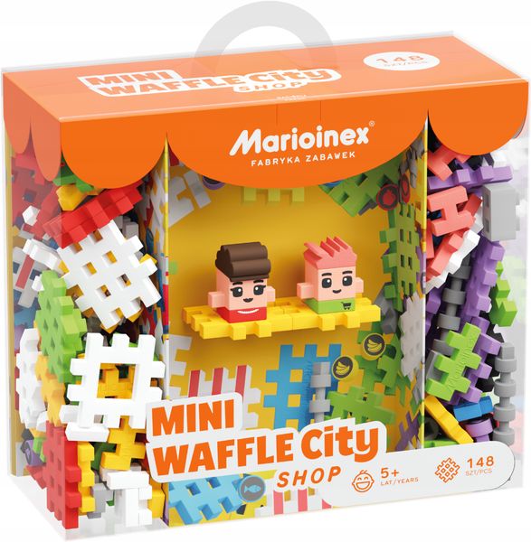 Klocki Mini Waffle 148 elementów Sklep zdjęcie 7