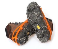 Raki na buty z kolcami łańcuchy + pokrowiec