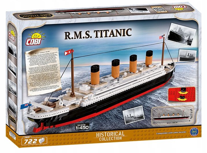 KLOCKI COBI 1929 STATEK TITANIC zdjęcie 3