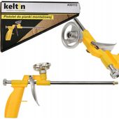 Pistolet do pianki montażowej Keltin metalowy regulacja K00115