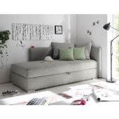 Tapczan STUDENT BOX S z oparciami łóżko materace sprężynowe PRODUCENT