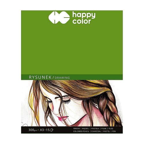 BLOK DO RYSUNKU ARTYSTYCZNEGO A3 300G HAPPY COLOR na Arena.pl