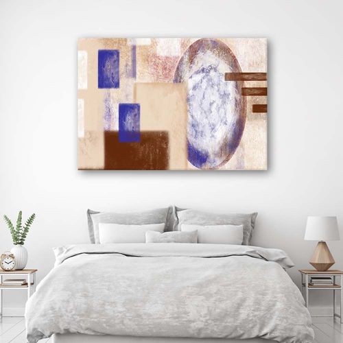 OBRAZ NA PŁÓTNIE Abstrakcja Geometryczna 120x80 na Arena.pl