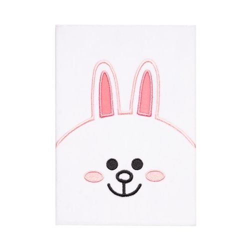 Line Friends - Pluszowy Notes / Notatnik A5 Króliczek Cony na Arena.pl