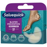 SALVEQUICK plastry BLISTER PREVENTION zapobiega PĘCHERZE chroni MIX 10 szt.