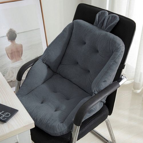 PODUSZKA NA KRZESŁO FOTEL MIĘKKA WYGODNA GĄBKA Z OPARCIEM USZY 45CM AG690D na Arena.pl