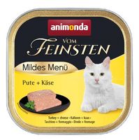 Animonda Vom Feinsten Mildes Menu Z Indykiem I Serem Tacka 100G